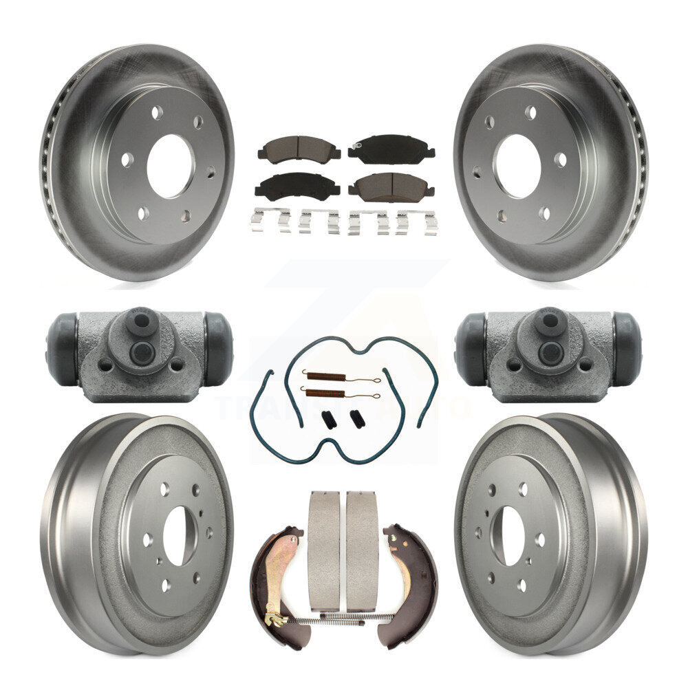 Transit Auto KGC-102433 Disc Brake Kit for 2007 GMC Sierra 1500 - Front and Rear