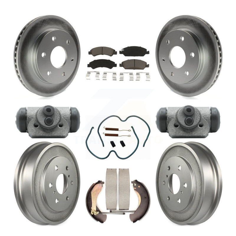 Transit Auto KGC-102433 Disc Brake Kit for 2007 GMC Sierra 1500 - Front and Rear