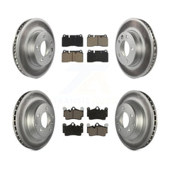 Transit Auto KGC-102453 Disc Brake Kit for 2008-2010 Volkswagen Touareg - Front and Rear