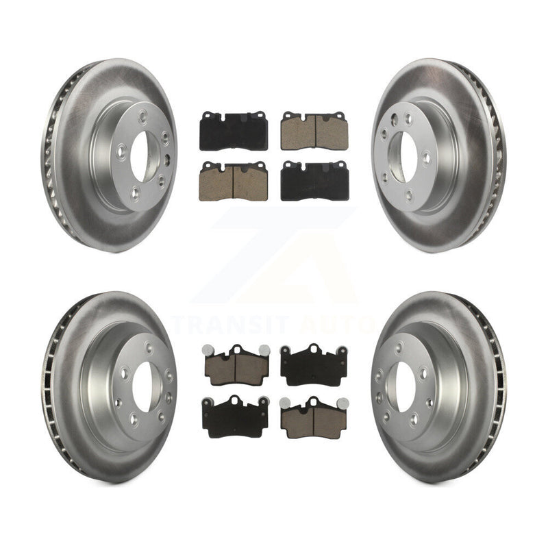 Transit Auto KGC-102453 Disc Brake Kit for 2008-2010 Volkswagen Touareg - Front and Rear