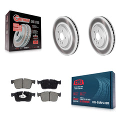 Transit Auto KGC-102460 Disc Brake Kit for 2017-2019 Jaguar F-Pace - Front