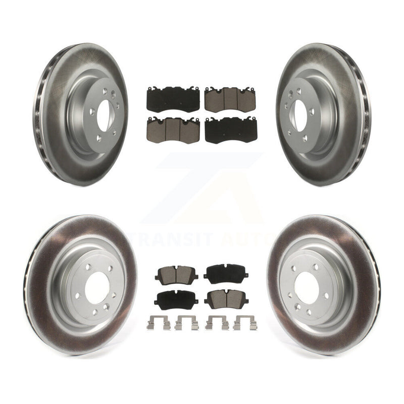 Transit Auto KGC-102465 Disc Brake Kit for 2016 Land Rover Range Rover - Front and Rear
