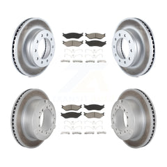 Transit Auto KGC-102466 Disc Brake Kit for 2005-2016 Ford F-450 Super Duty, International CF500 and More - Front and Rear