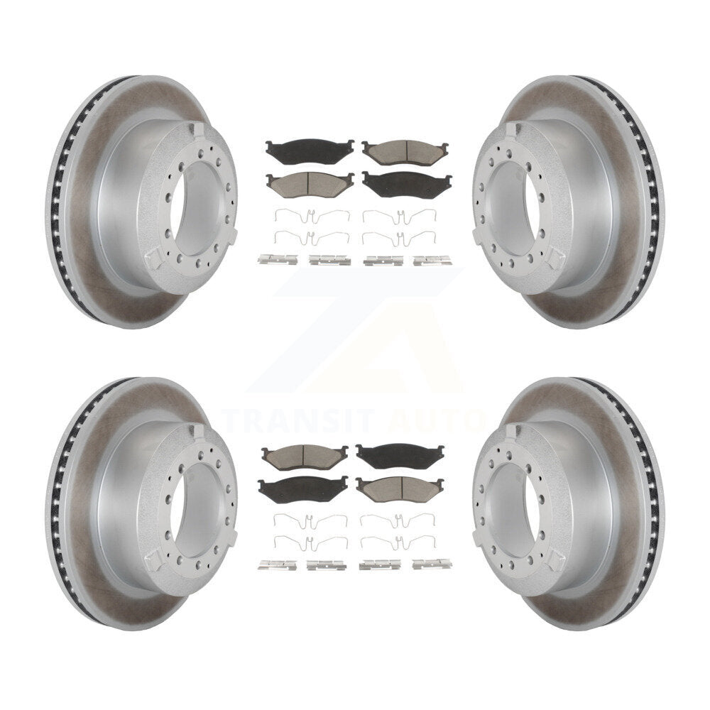 Transit Auto KGC-102467 Disc Brake Kit for 2010-2018 IC Corporation AE School Bus, IC Corporation AC Commercial Bus, International TerraStar - Front and Rear