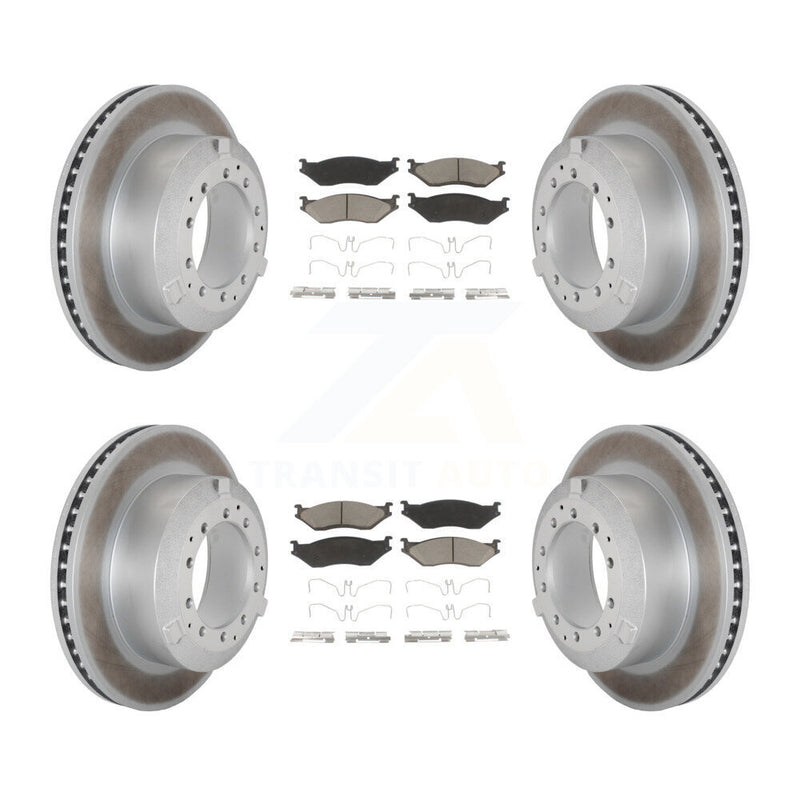 Transit Auto KGC-102467 Disc Brake Kit for 2010-2018 IC Corporation AE School Bus, IC Corporation AC Commercial Bus, International TerraStar - Front and Rear