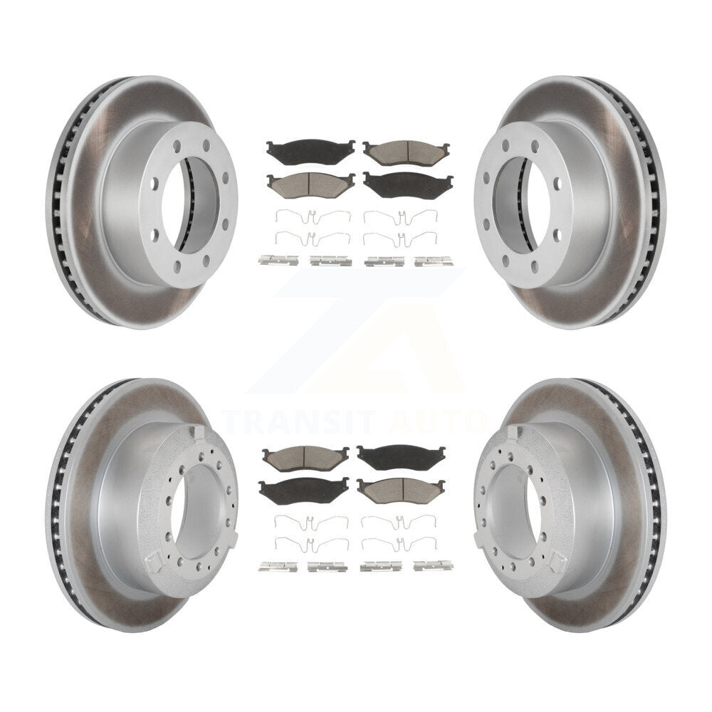 Transit Auto KGC-102468 Disc Brake Kit for 2005-2009 Ford F-450 Super Duty - Front and Rear