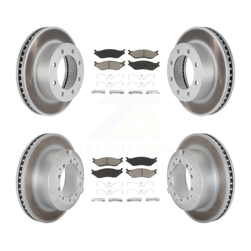 Transit Auto KGC-102468 Disc Brake Kit for 2005-2009 Ford F-450 Super Duty - Front and Rear