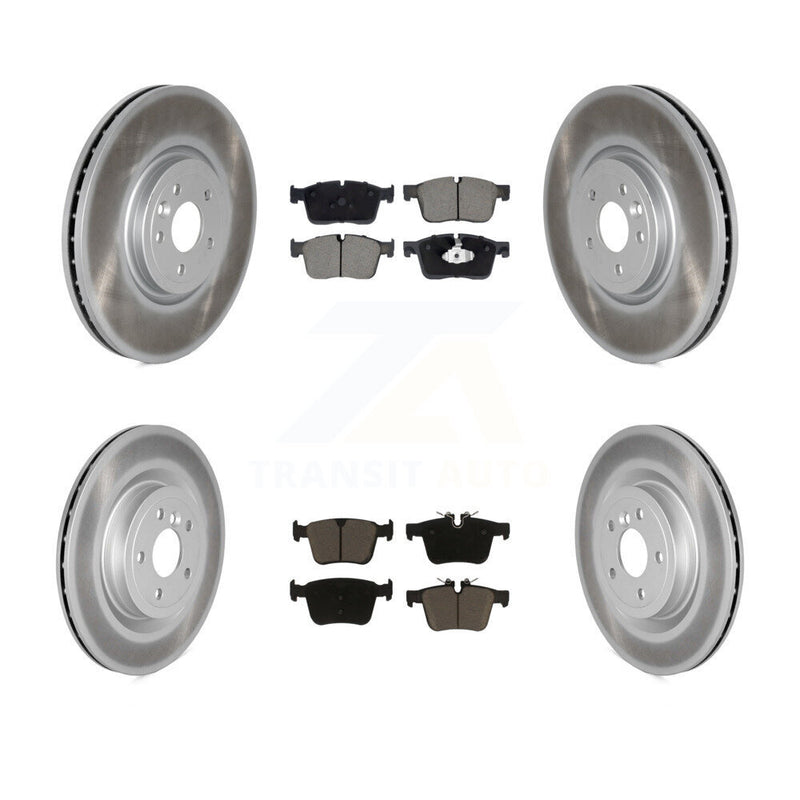 Transit Auto KGC-102474 Disc Brake Kit for 2016-2020 Jaguar XF, Jaguar XE - Front and Rear