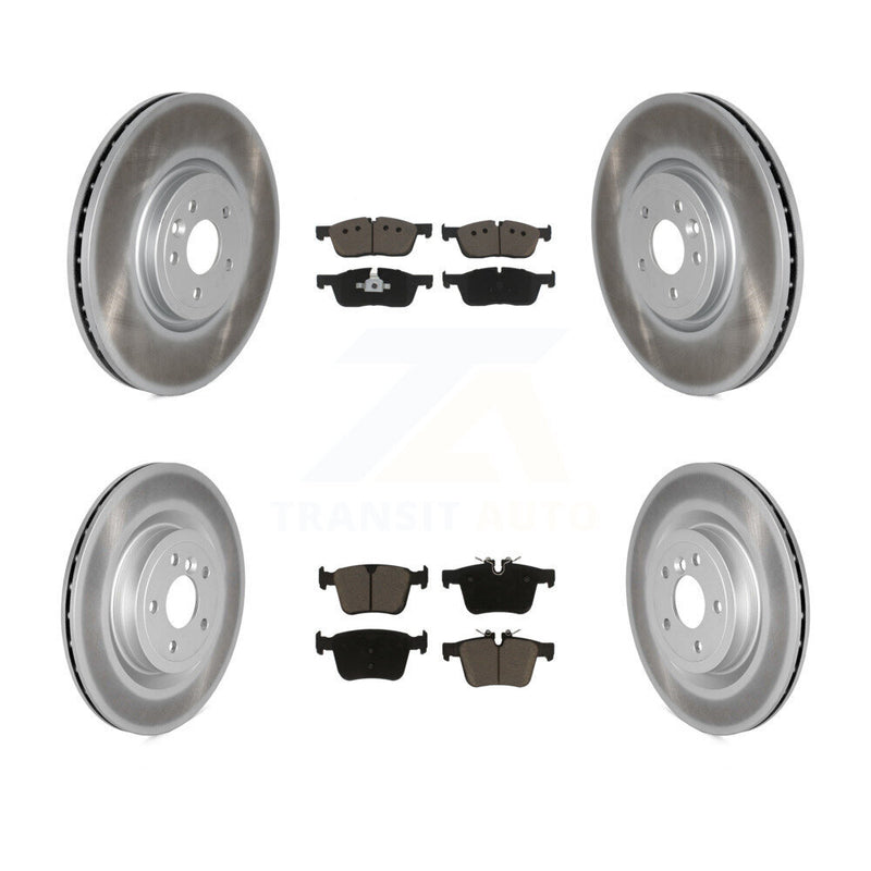 Transit Auto KGC-102475 Disc Brake Kit for 2019 Jaguar XF - Front and Rear