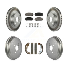 Transit Auto KGC-102482 Disc Brake Kit for 2014-2018 Toyota Yaris - Front and Rear