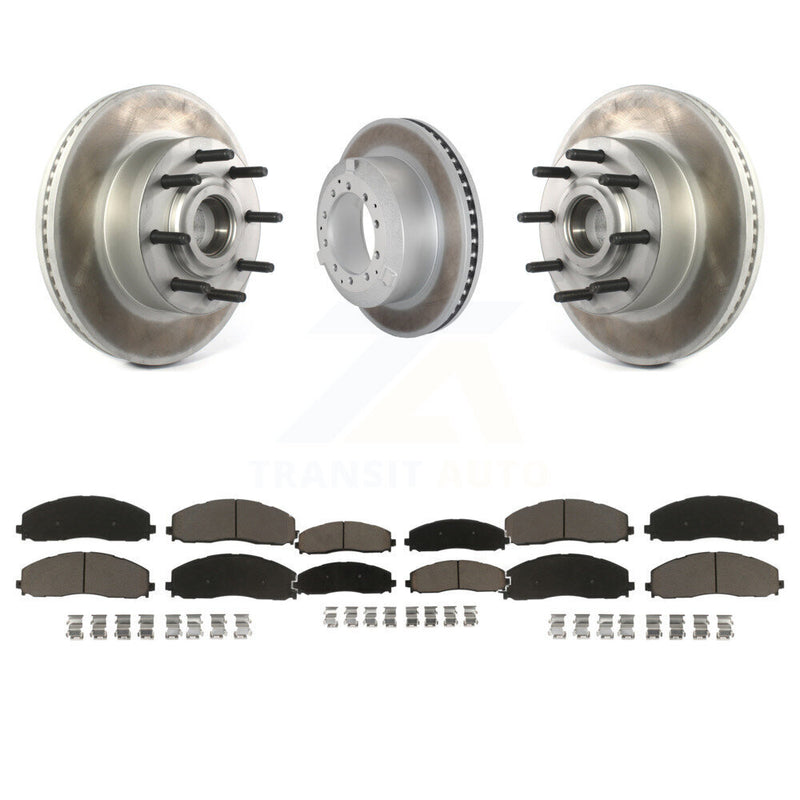Transit Auto KGC-102484 Disc Brake Kit for 2015-2016 Ford F-350 Super Duty - Front and Rear