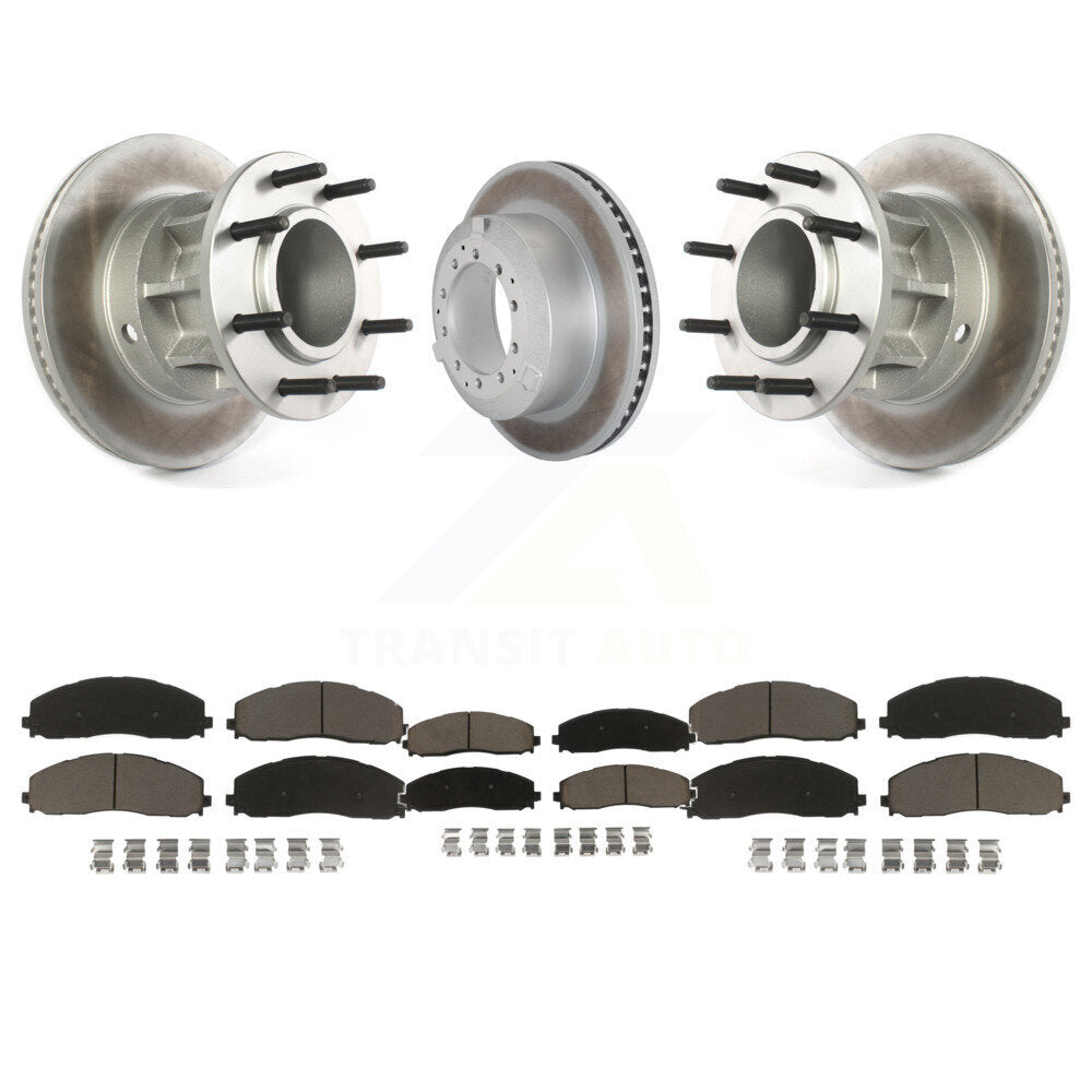 Transit Auto KGC-102485 Disc Brake Kit for 2015-2016 Ford F-350 Super Duty - Front and Rear