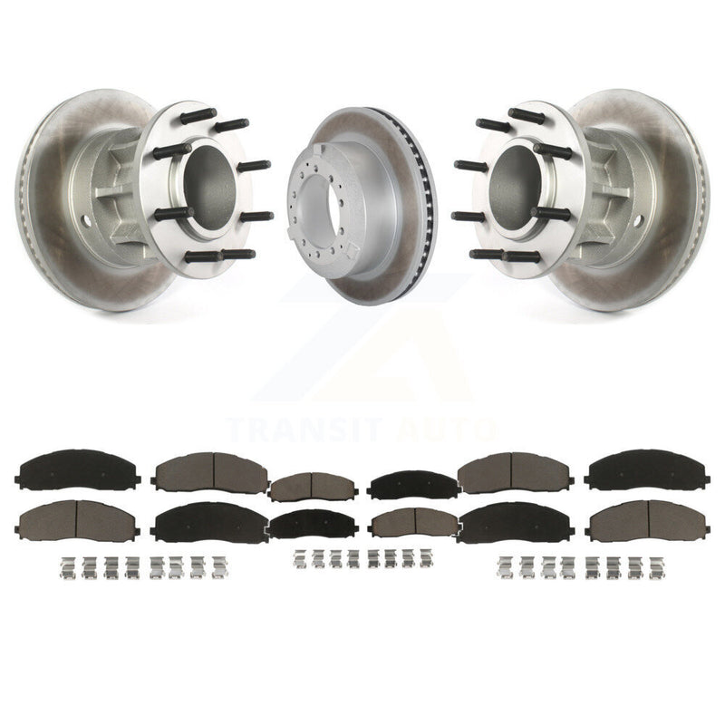 Transit Auto KGC-102485 Disc Brake Kit for 2015-2016 Ford F-350 Super Duty - Front and Rear