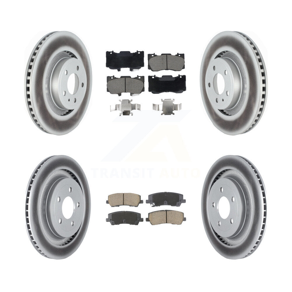 Transit Auto KGC-102488 Disc Brake Kit for 2015-2019 Ford Mustang - Front and Rear