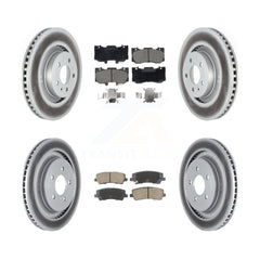 Transit Auto KGC-102488 Disc Brake Kit for 2015-2019 Ford Mustang - Front and Rear