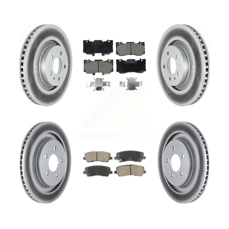 Transit Auto KGC-102488 Disc Brake Kit for 2015-2019 Ford Mustang - Front and Rear