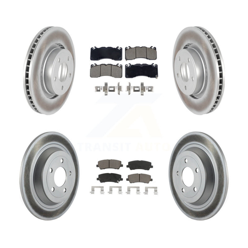 Transit Auto KGC-102489 Disc Brake Kit for 2015 Ford Mustang - Front and Rear