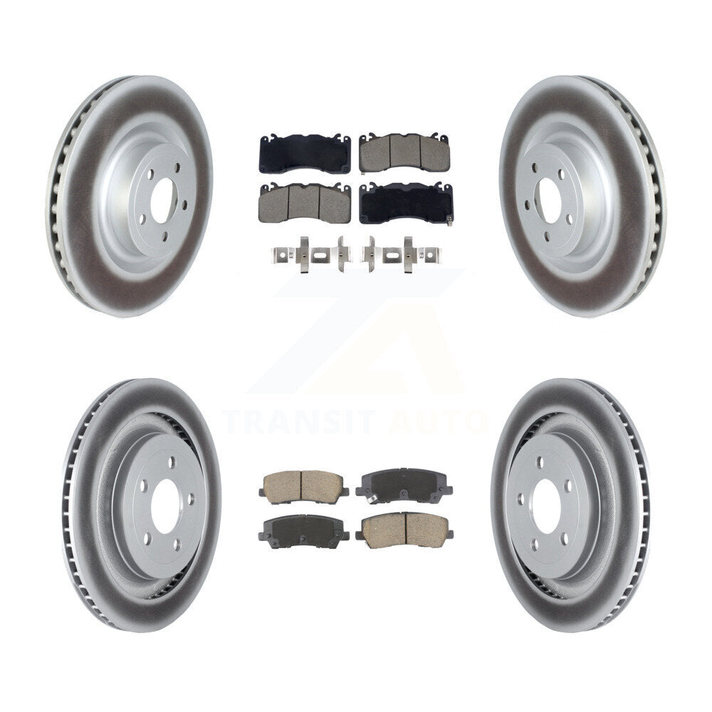 Transit Auto KGC-102490 Disc Brake Kit for 2015-2022 Ford Mustang - Front and Rear