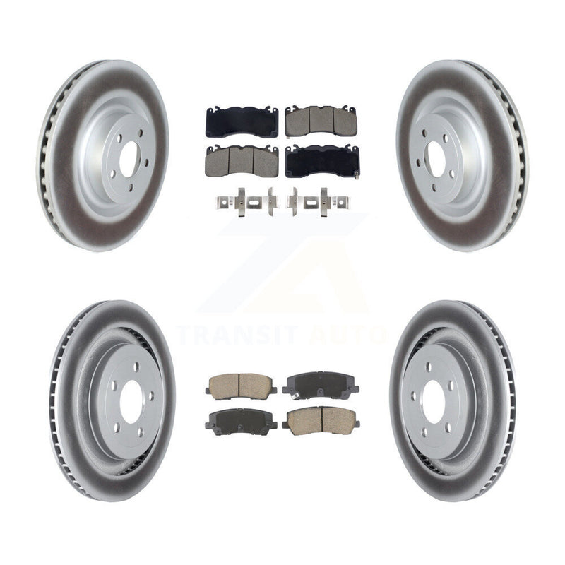 Transit Auto KGC-102490 Disc Brake Kit for 2015-2022 Ford Mustang - Front and Rear