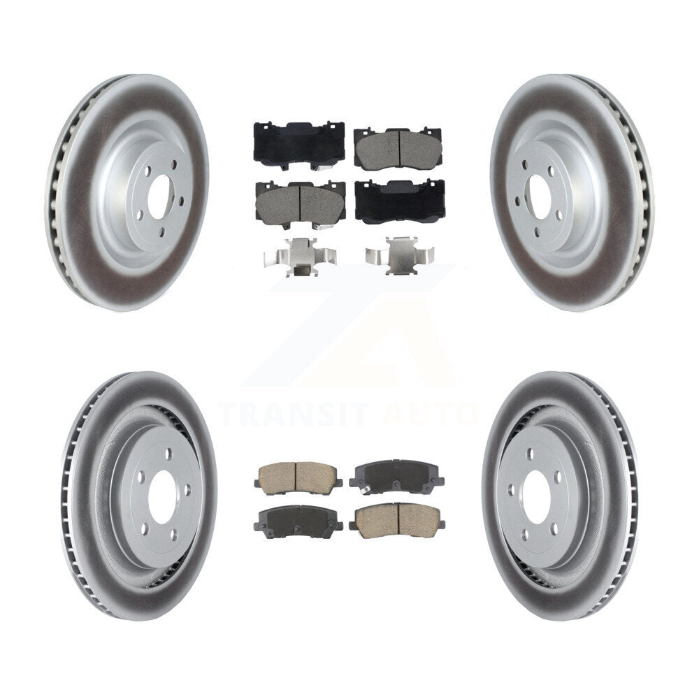 Transit Auto KGC-102491 Disc Brake Kit for 2020 Ford Mustang - Front and Rear