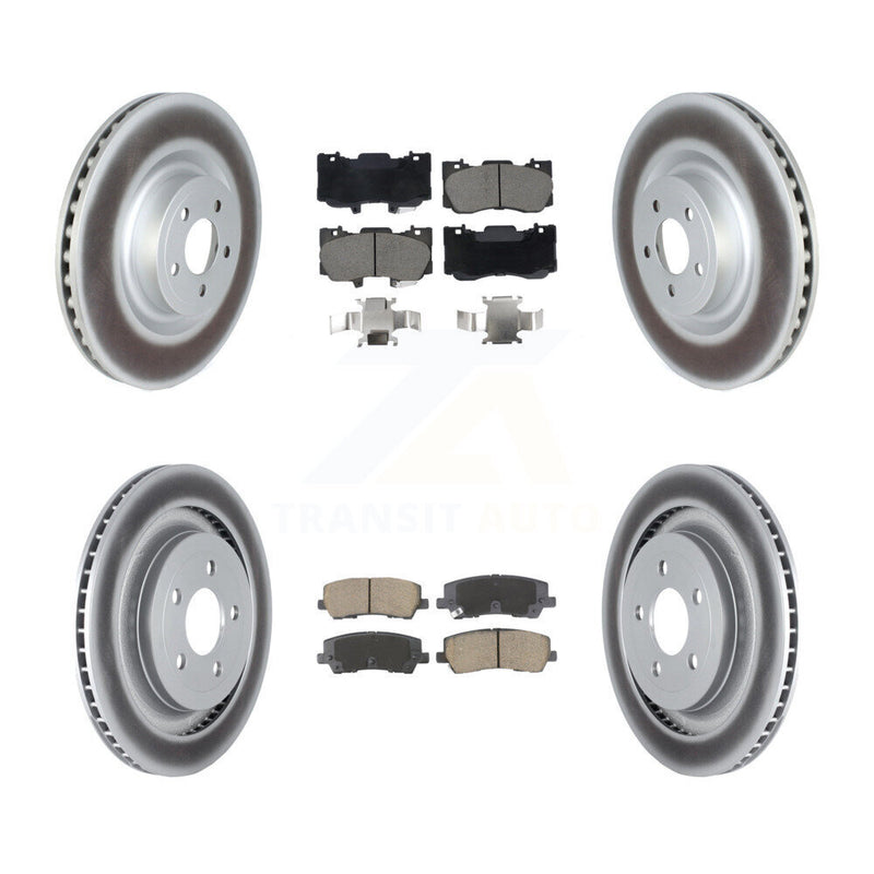 Transit Auto KGC-102491 Disc Brake Kit for 2020 Ford Mustang - Front and Rear