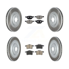 Transit Auto KGC-102492 Disc Brake Kit for 2010-2016 Jaguar XJ, Jaguar XJR and More - Front and Rear