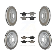 Transit Auto KGC-102493 Disc Brake Kit for 2006-2016 Jaguar XJ, Jaguar XF and More - Front and Rear