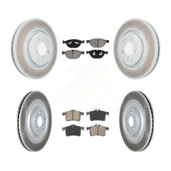 Transit Auto KGC-102495 Disc Brake Kit for 2010 Jaguar XF - Front and Rear