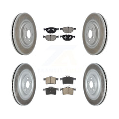 Transit Auto KGC-102496 Disc Brake Kit for 2010 Jaguar XF - Front and Rear