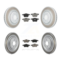 Transit Auto KGC-102497 Disc Brake Kit for 2010 Jaguar XF - Front and Rear