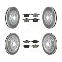 Transit Auto KGC-102498 Disc Brake Kit for 2010 Jaguar XF - Front and Rear