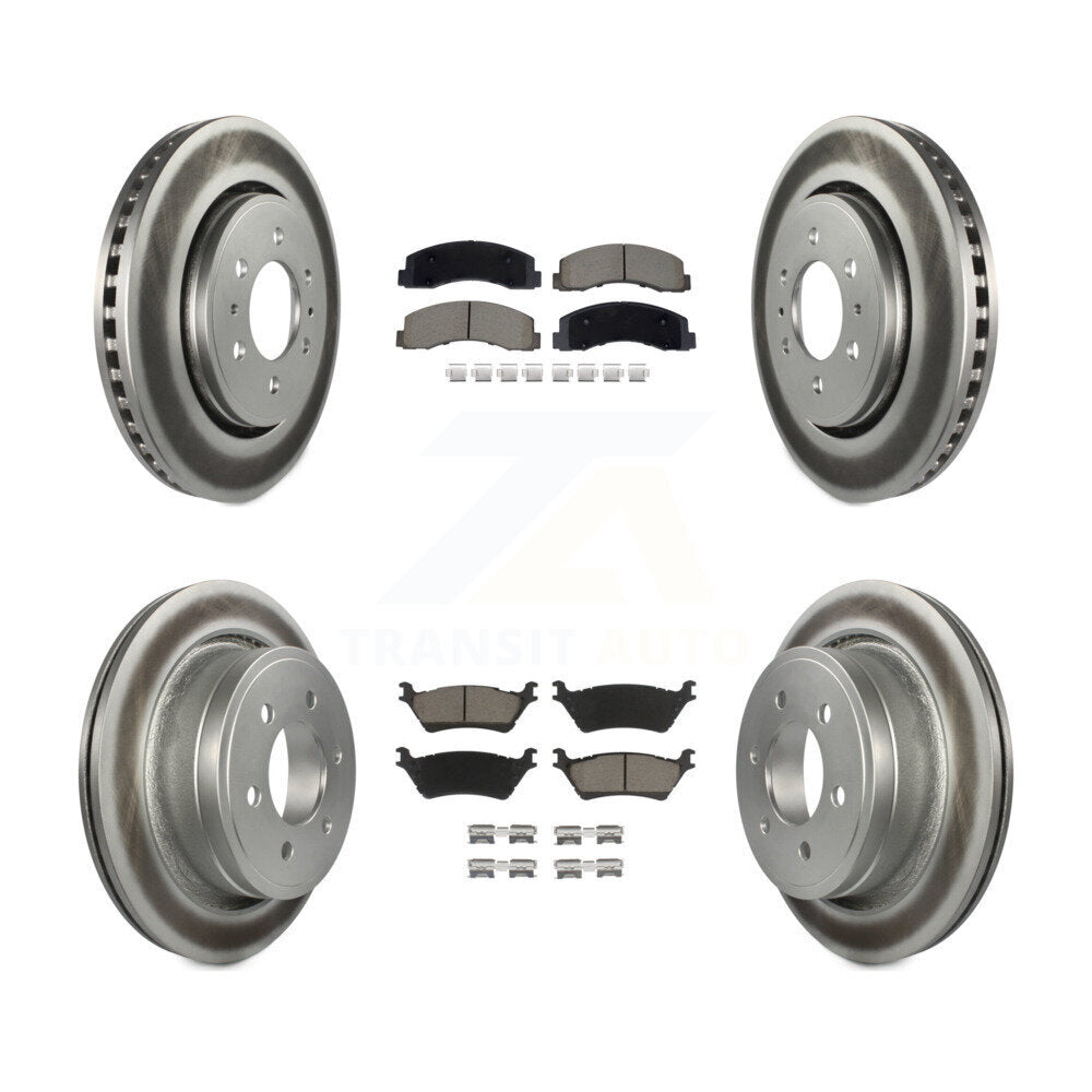Transit Auto KGC-102500 Disc Brake Kit for 2018-2020 Ford F-150 - Front and Rear