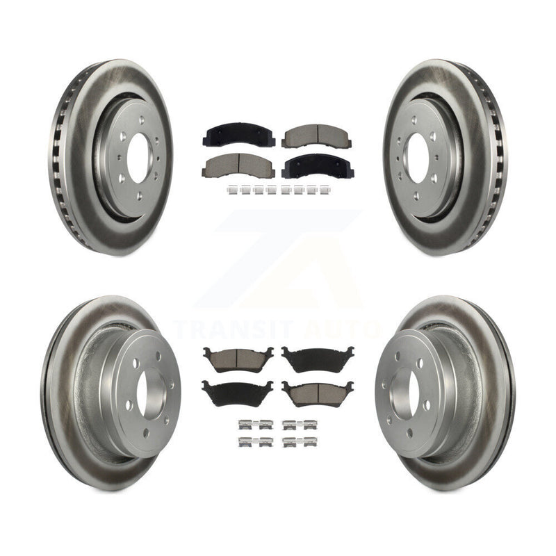 Transit Auto KGC-102500 Disc Brake Kit for 2018-2020 Ford F-150 - Front and Rear