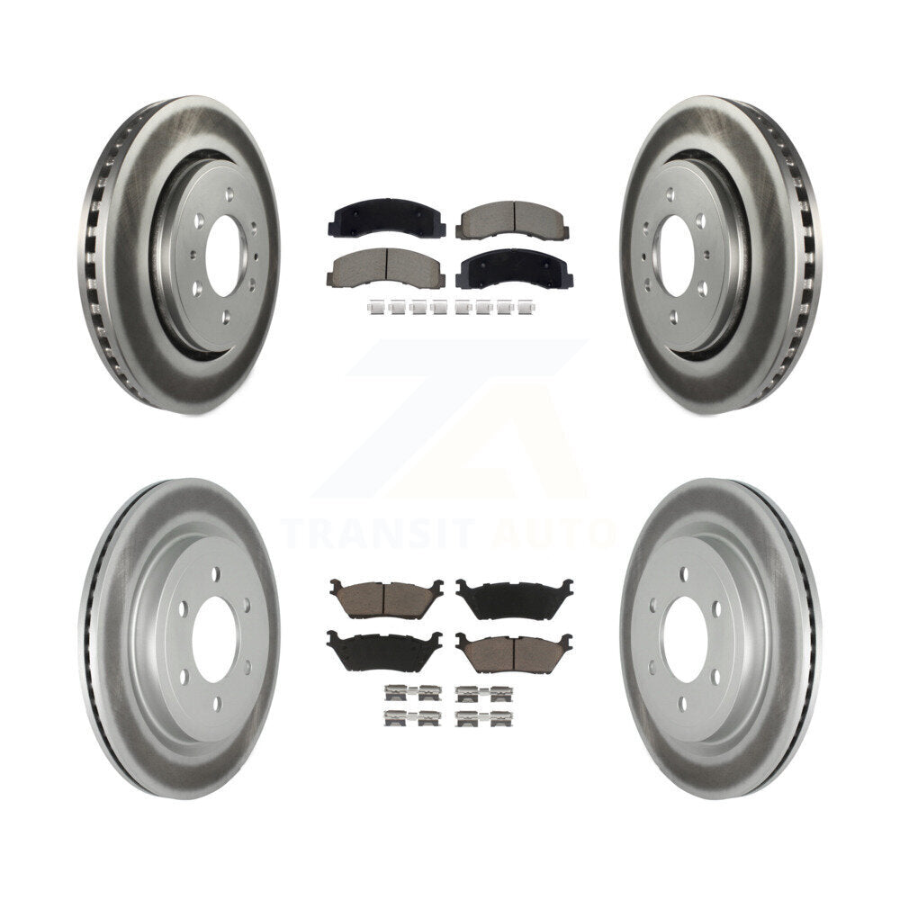 Transit Auto KGC-102501 Disc Brake Kit for 2018-2021 Ford Expedition, Ford F-150, Lincoln Navigator - Front and Rear