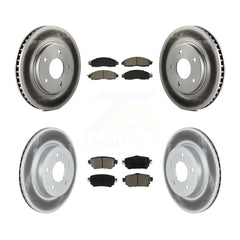Transit Auto KGC-102502 Disc Brake Kit for 2018-2023 Nissan LEAF - Front and Rear