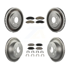 Transit Auto KGC-102503 Disc Brake Kit for 2018-2022 Nissan LEAF - Front and Rear