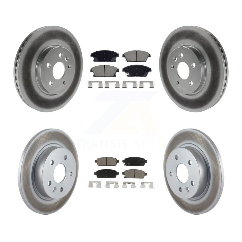 Transit Auto KGC-102507 Disc Brake Kit for 2013-2017 Buick Encore, Chevrolet Trax - Front and Rear