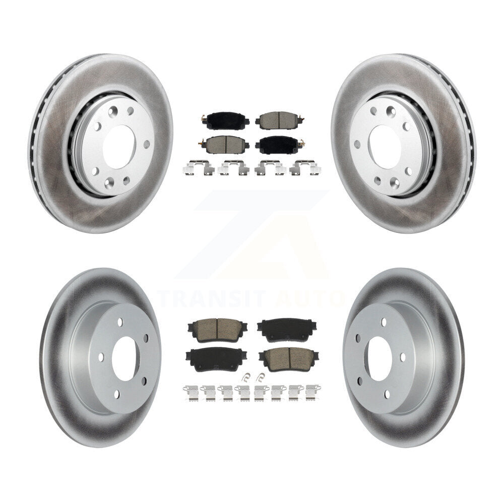 Transit Auto KGC-102508 Disc Brake Kit for 2021-2023 Nissan Kicks - Front and Rear