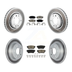Transit Auto KGC-102508 Disc Brake Kit for 2021-2023 Nissan Kicks - Front and Rear