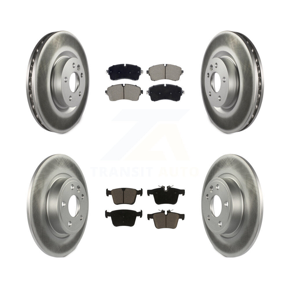 Transit Auto KGC-102510 Disc Brake Kit for 2018-2020 Jaguar E-Pace - Front and Rear