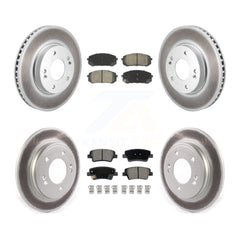 Transit Auto KGC-102511 Disc Brake Kit for 2021-2023 Hyundai Elantra - Front and Rear