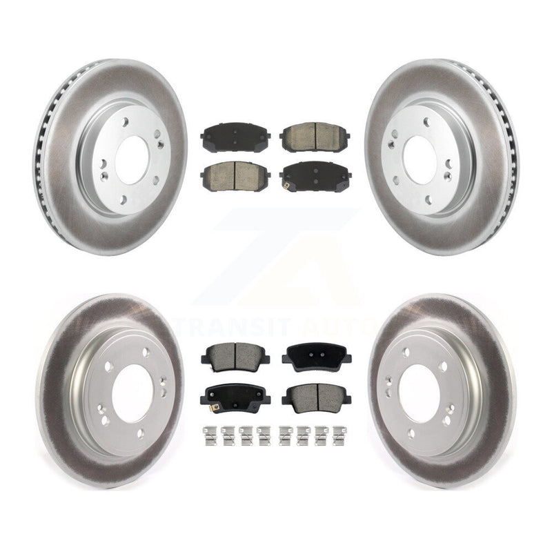 Transit Auto KGC-102511 Disc Brake Kit for 2021-2023 Hyundai Elantra - Front and Rear