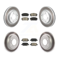 Transit Auto KGC-102512 Disc Brake Kit for 2021-2023 Hyundai Elantra - Front and Rear