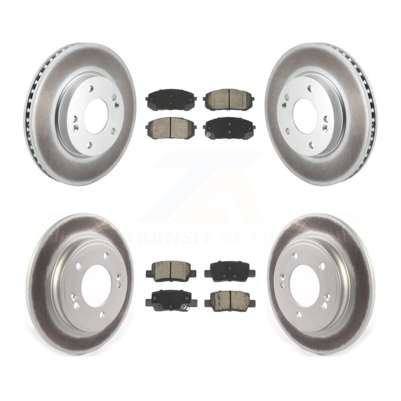 Transit Auto KGC-102512 Disc Brake Kit for 2021-2023 Hyundai Elantra - Front and Rear