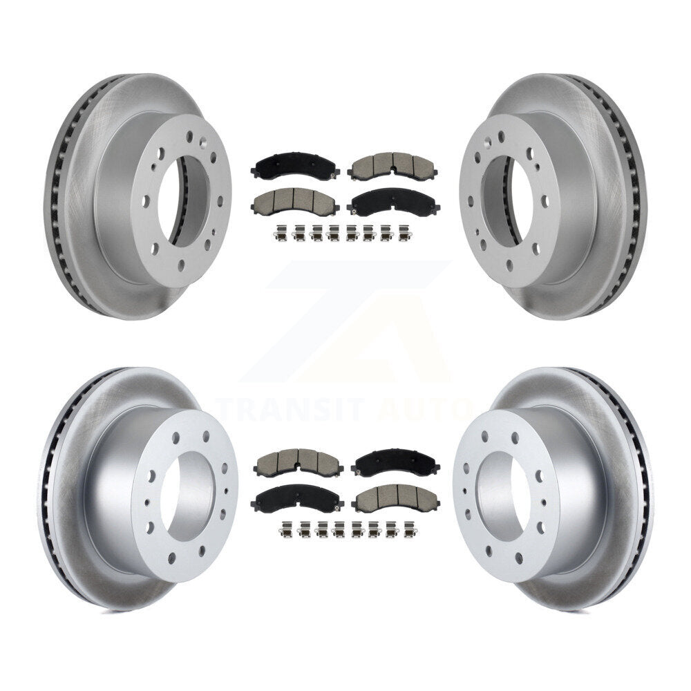 Transit Auto KGC-102514 Disc Brake Kit for 2020-2024 Chevrolet Silverado 2500 HD, Chevrolet Silverado 3500 HD and More - Front and Rear