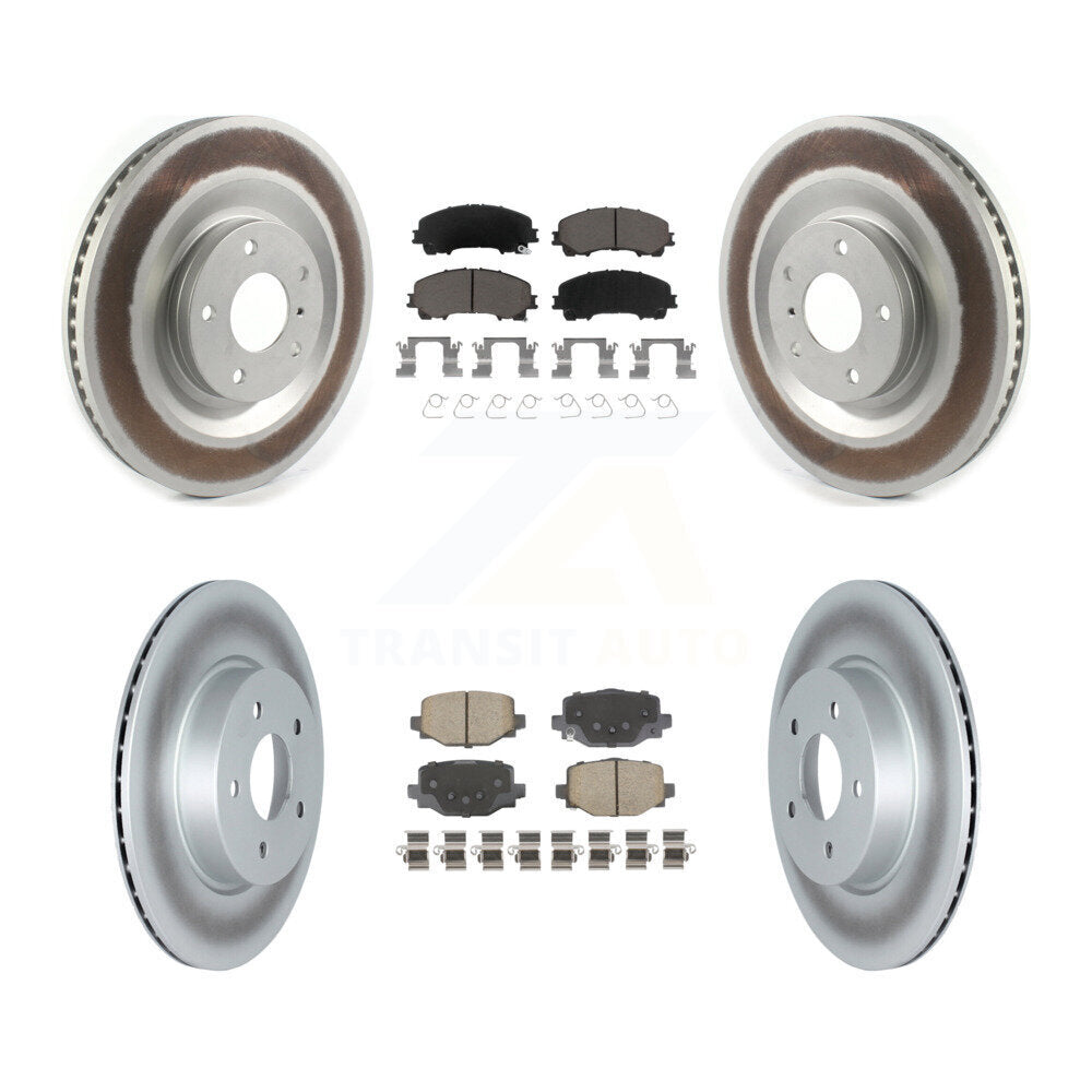 Transit Auto KGC-102515 Disc Brake Kit for 2019-2023 INFINITI QX55, INFINITI QX50 - Front and Rear