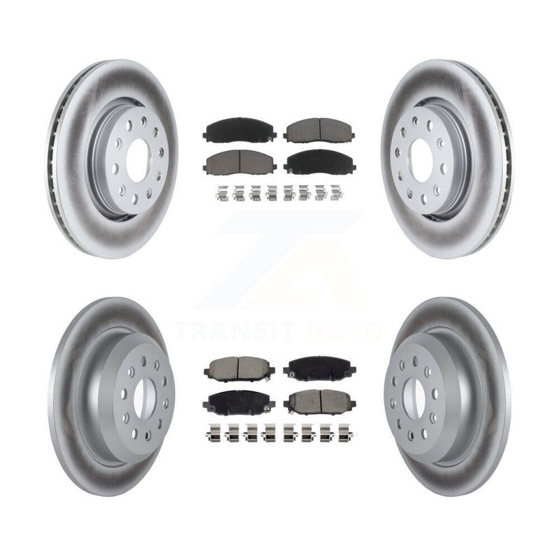 Transit Auto KGC-102523 Disc Brake Kit for 2018-2020 Jeep Wrangler - Front and Rear