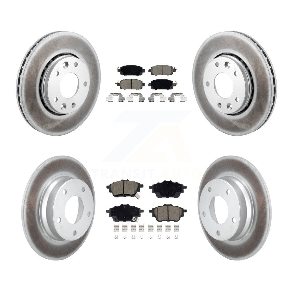 Transit Auto KGC-102524 Disc Brake Kit for 2020-2023 Nissan Sentra - Front and Rear