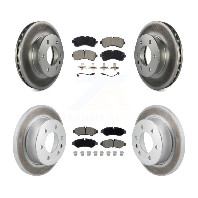 Transit Auto KGC-102528 Disc Brake Kit for 2019-2024 Mercedes-Benz Sprinter 3500, Freightliner Sprinter 2500 and More - Front and Rear