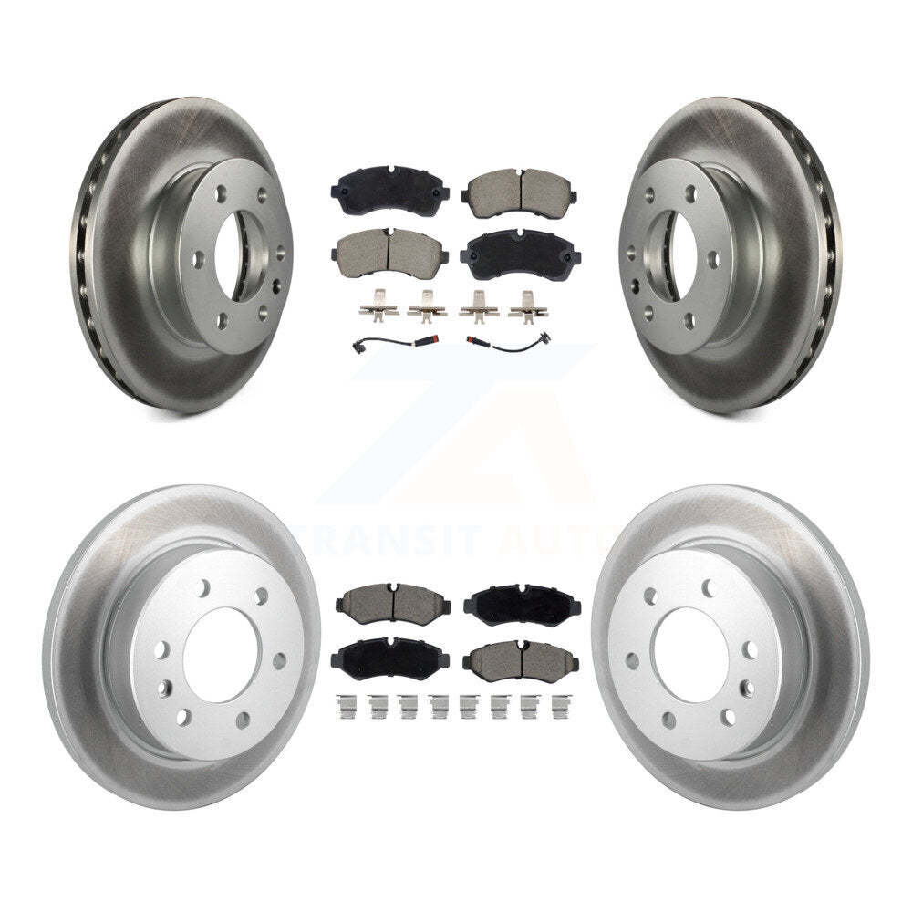 Transit Auto KGC-102529 Disc Brake Kit for 2019-2024 Mercedes-Benz Sprinter 1500, Mercedes-Benz Sprinter 3500 and More - Front and Rear